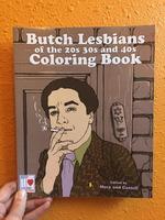 Butch Lesbians of the 20s, 30s, and 40s Coloring Book