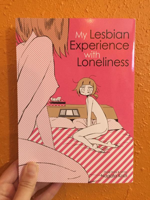 Pink cover with a drawing of an awkward naked lady