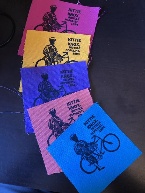 Patch #112: Kittie Knox, Bicycle Populist