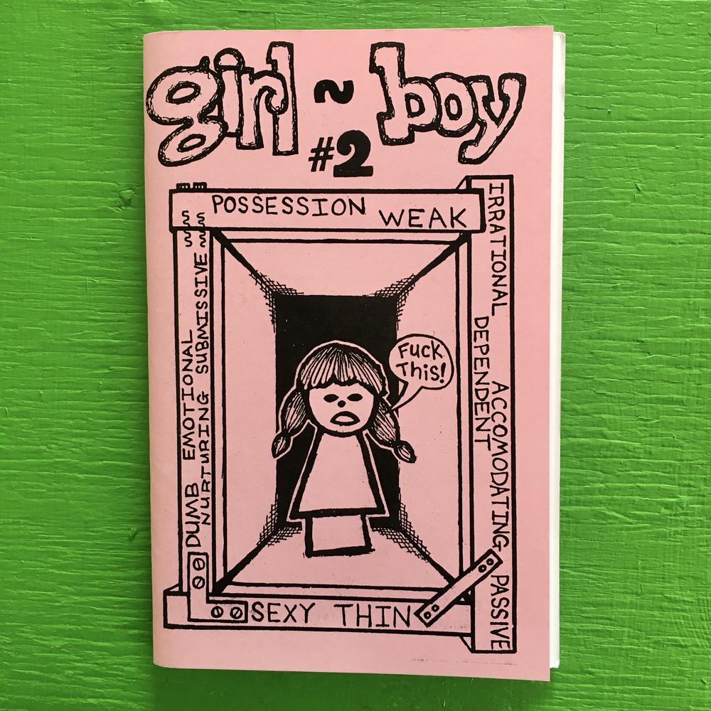 girl/boy side of the cover