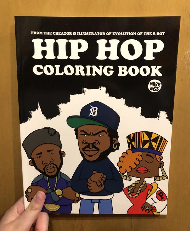 Hip Hop Coloring Book Microcosm Publishing