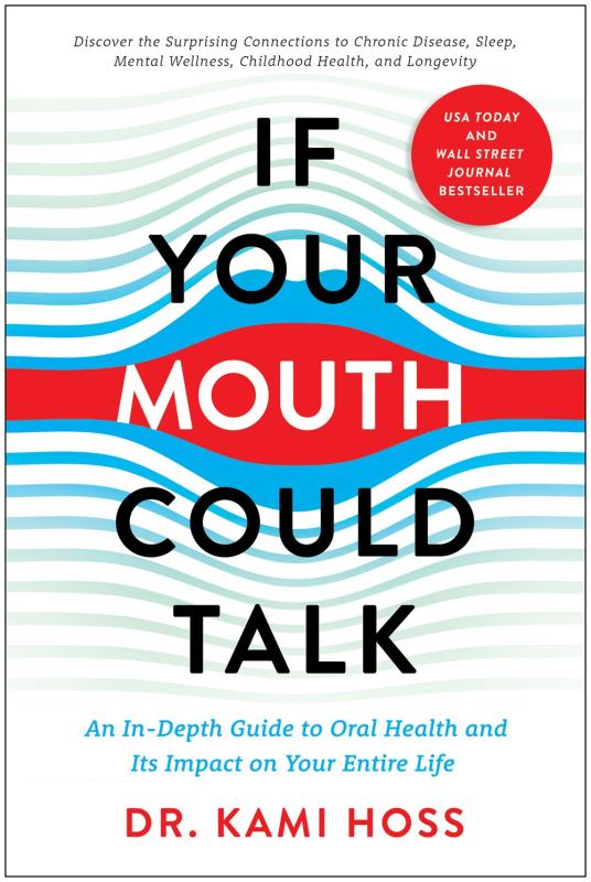 Abstract white and blue cover that suggests a mouth.