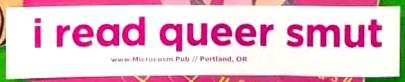 Sticker #486: I Read Queer Smut image #1