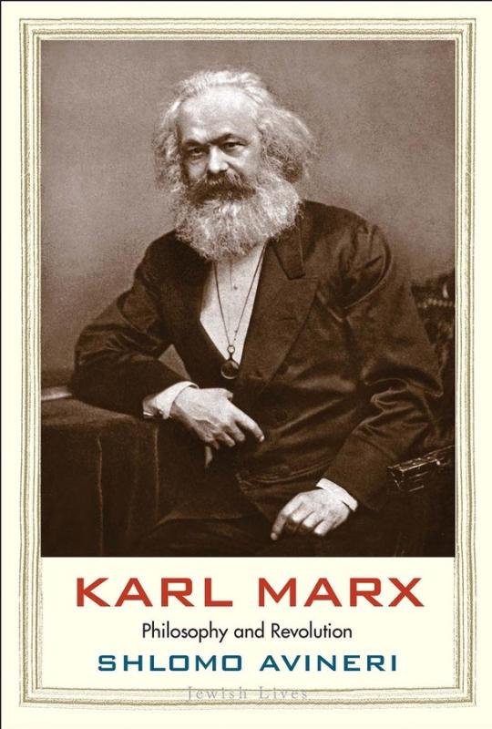 photograph of Marx with a necklace in black and white