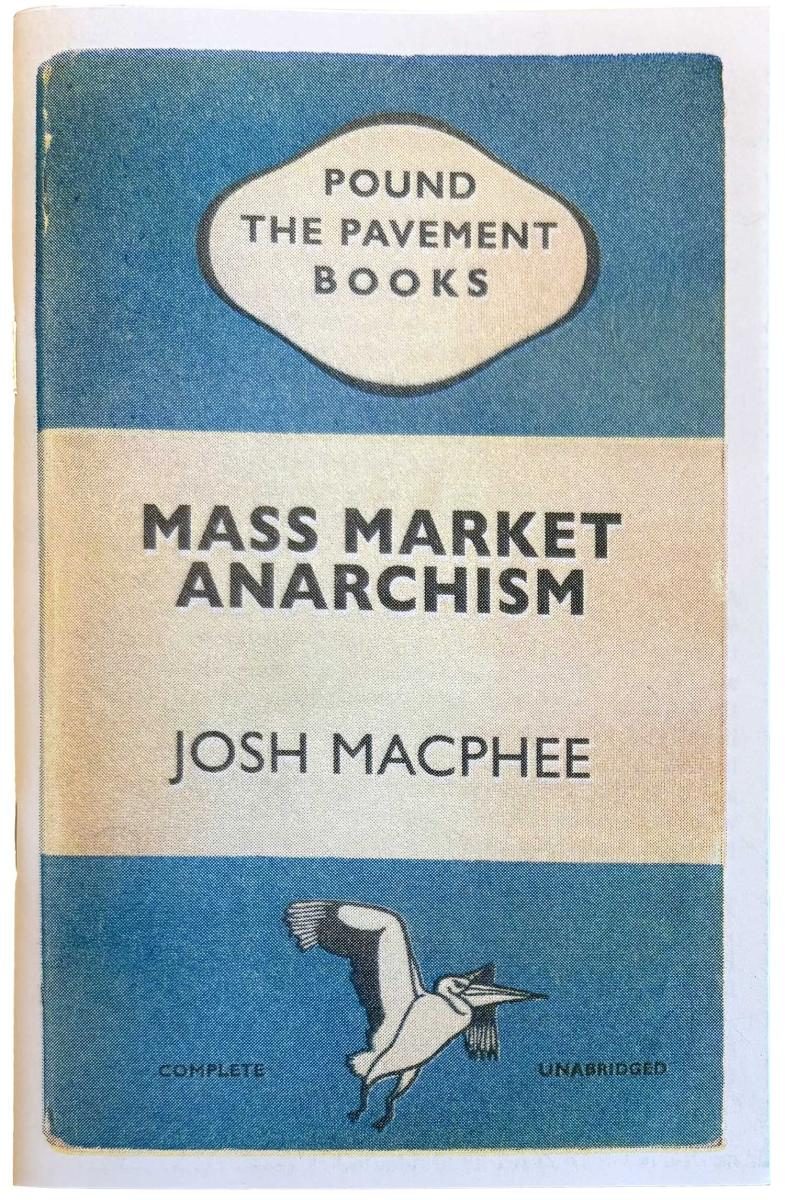 Blue and white two tone with a Pelican at the foot, reminiscent of a mass market Pelican/Penguin classic paperback