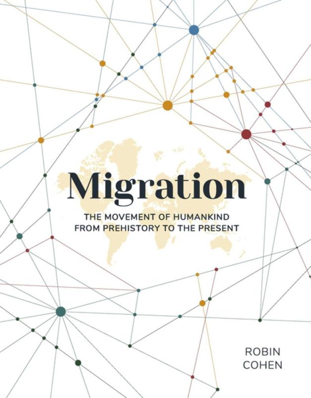 cover featuring a world map and network of interconnected dots