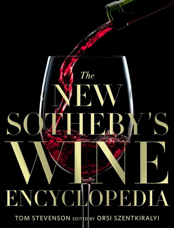wine into a glass over black