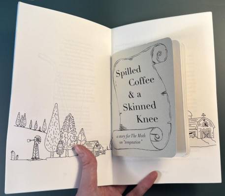 mini zine inside the main zine