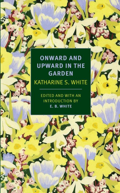flowery and foliage background with a central rectangle in green containing the info text