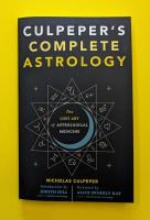Culpeper's Complete Astrology: The Lost Art of Astrological Medicine image