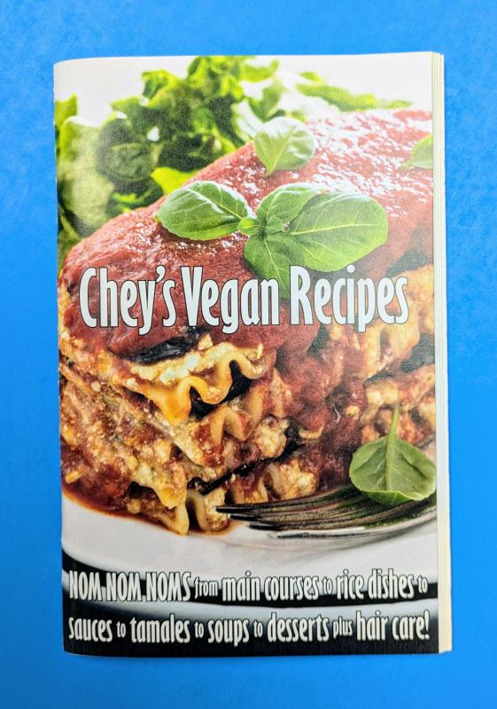 Chey's Vegan Recipes: Nom nom noms from main courses to rice dishes to sauces to tamales to soups to desserts plus hair care!