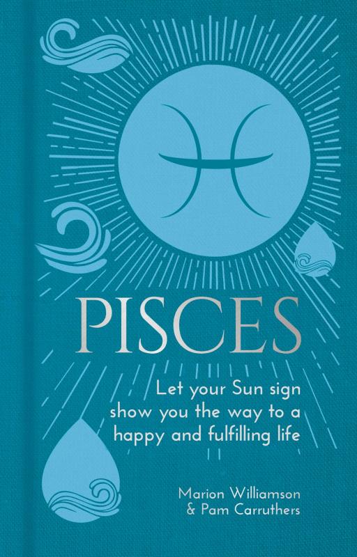 Blue cover with the Pisces sign.
