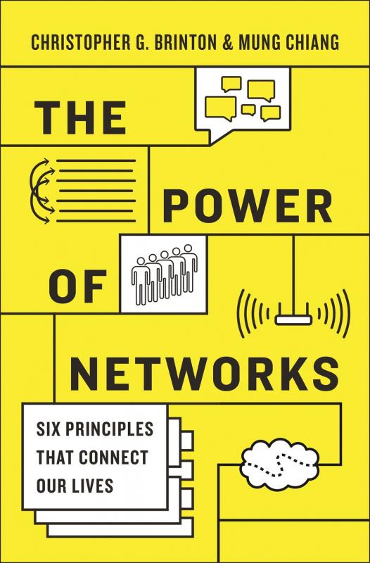 Yellow Cover with drawing of a network diagram