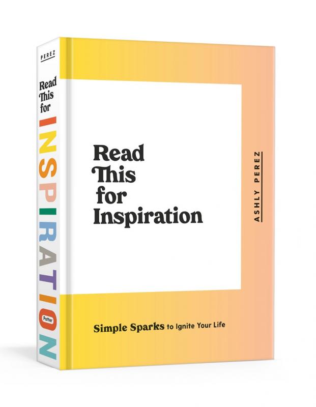 Yellow and white cover with black title on front, multicolor title on spine