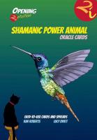 Shamanic Power Animal Oracle Cards: 44 Oracle Cards and Guidebook Set (Opening2Intuition)