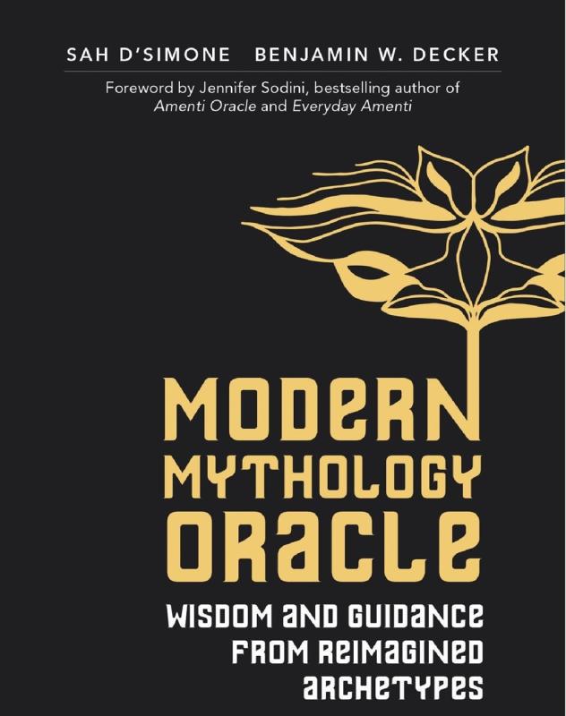 flower-like object emerging from the title text in yellow outline over a dark background