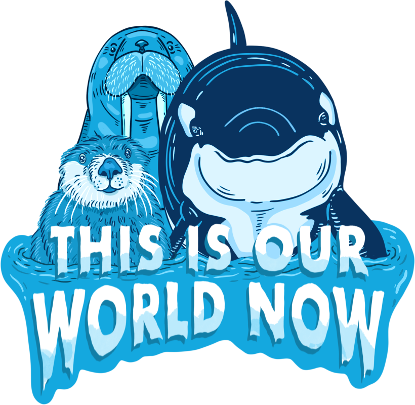 Sticker #616: This Is Our World Now