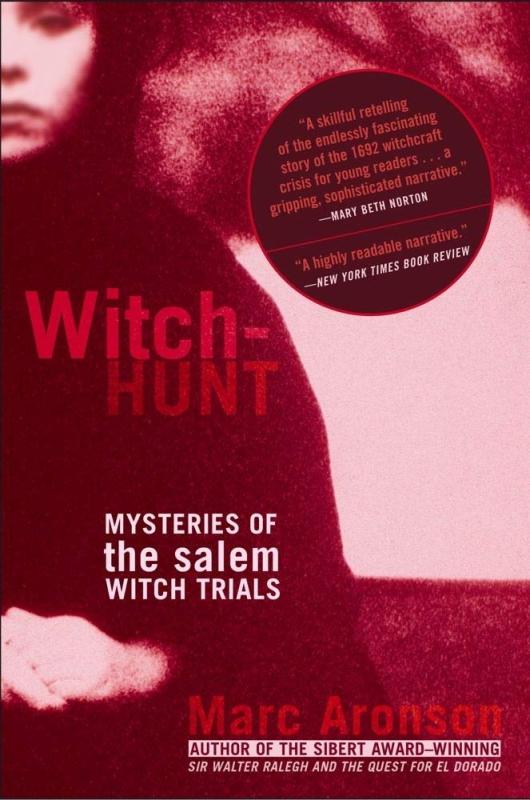 Red cover with out of focus Witch.