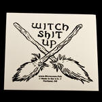 Sticker #440: Witch Shit Up (Brooms)