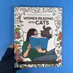 Women Reading with Cats Coloring & Activity Book: A Pawsitively Purr-fect Pastime for Feline Cozy