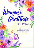 Women's Gratitude Journal