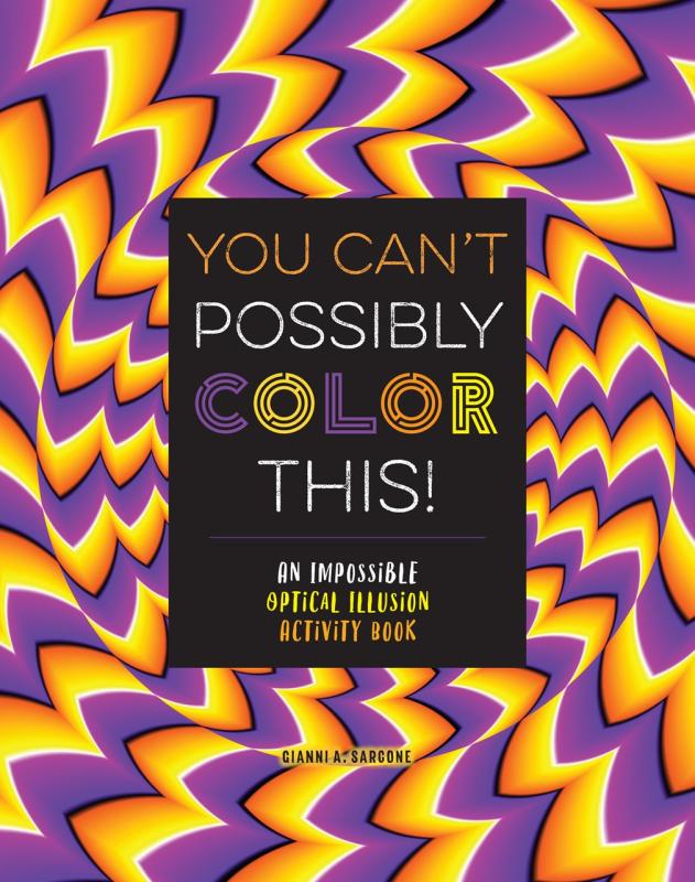 optical illusion multicolored lines