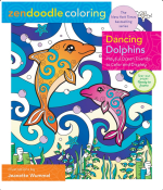 Zendoodle Dancing Dolphins: Playful Ocean Friends to Color & Display