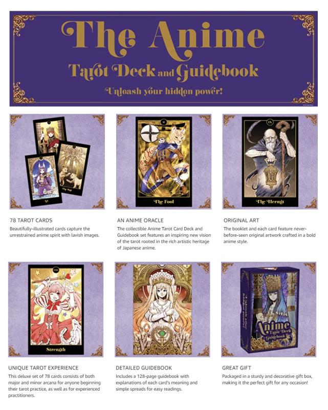 The Anime Tarot Deck and Guidebook image #2