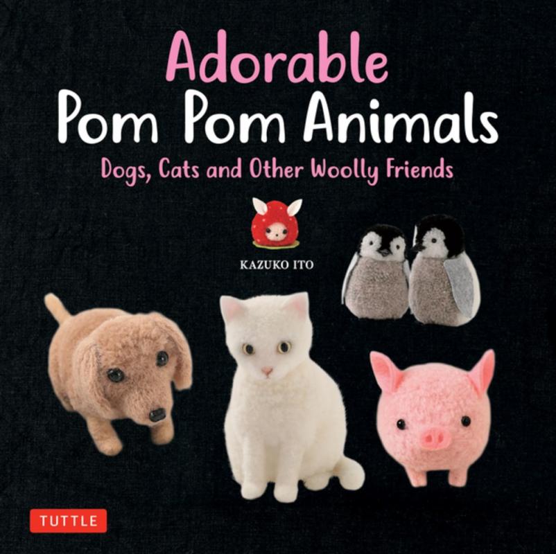 black cover with various cute animals with yellow and white text