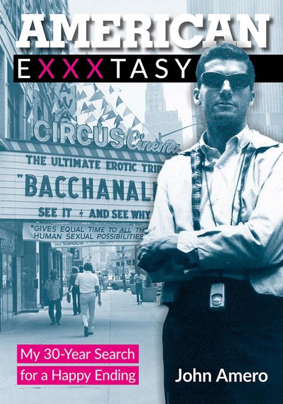a dude wearing sunglasses standing in front a theater marquis that says 'bacchanalia'