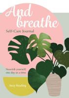 And Breathe: Self-Care Journal