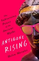 pink cover with stature of person with glasses with black and white text