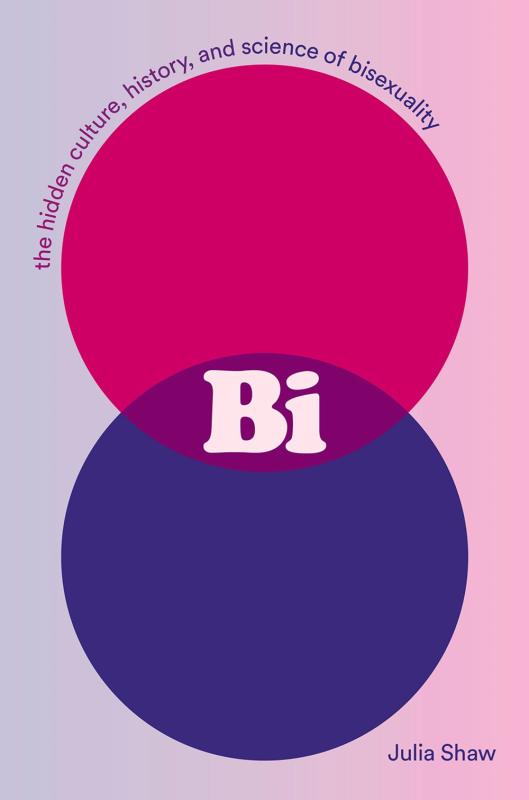 a pink circle above and a purple circle below overlapping with the title text in the middle