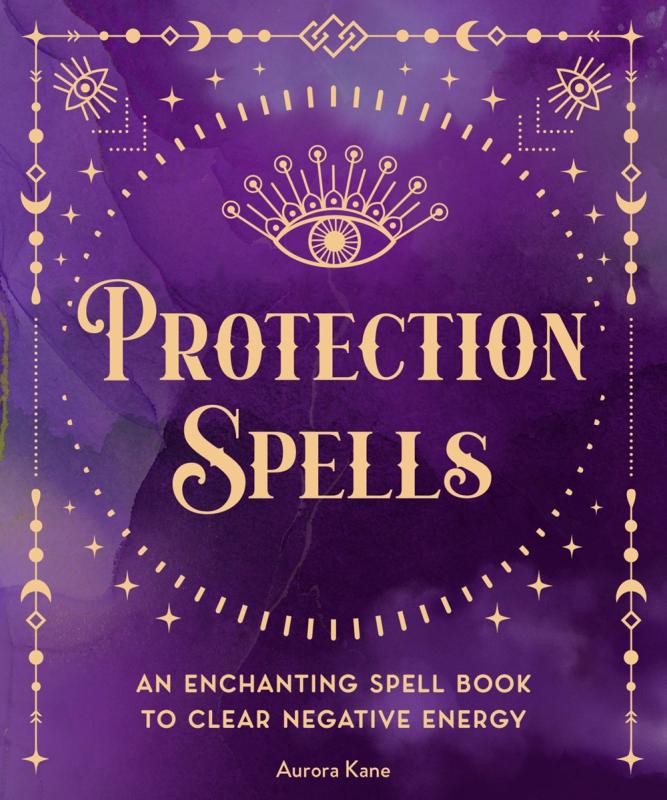 a purple cover with gold lettering, and an eye with rays emanating from the top above the title