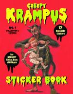 Creepy Krampus Sticker Book: 72 Reusable Stickers for Naughty Girls and Boys of All Ages