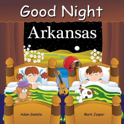 In bed with Arkansas at night