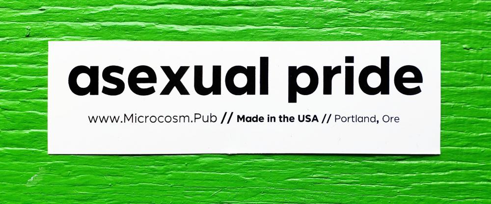 Sticker #464: Asexual Pride
