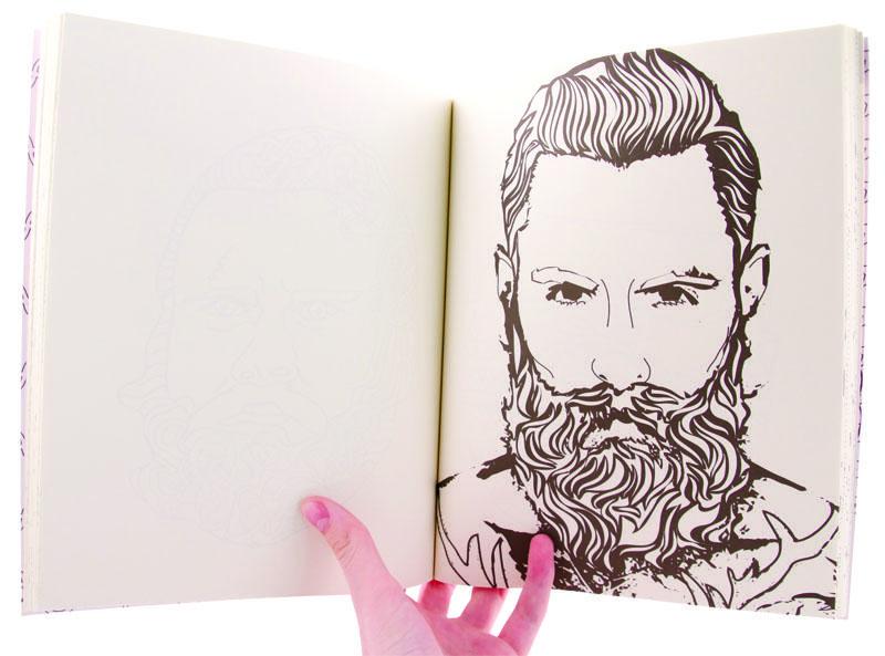 Download The Beard Coloring Book Microcosm Publishing