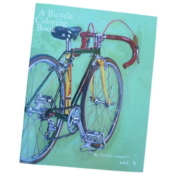 Bicycle Coloring Book, A