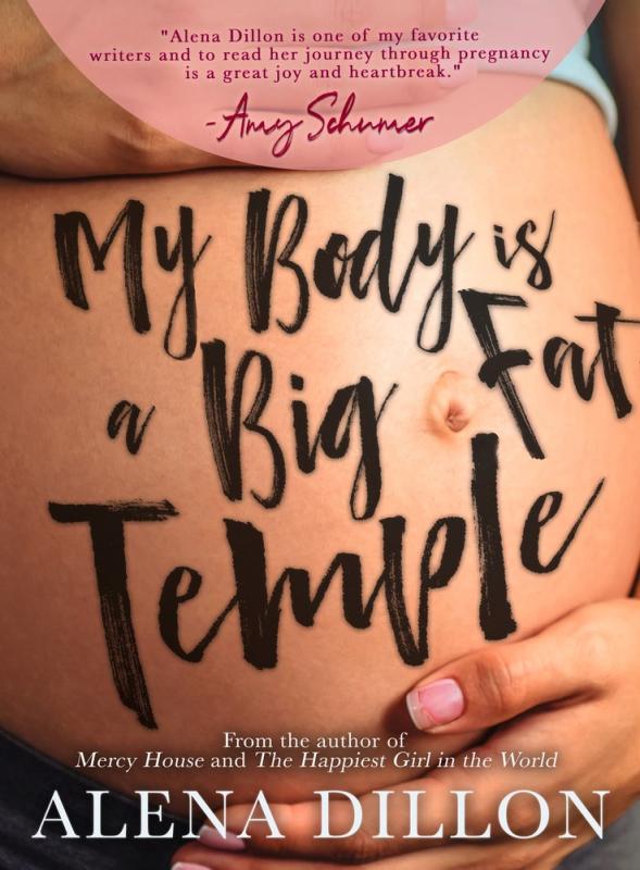 a pregnant belly with the title written on it