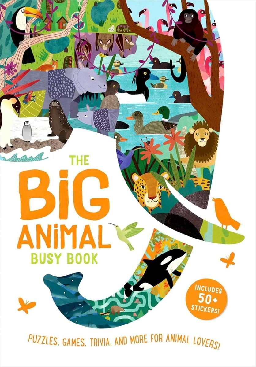 nature scene in the shape of an elephant with bold yellow text