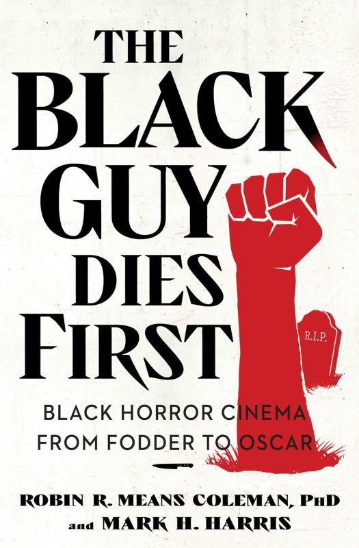 white cover with black text with red arm with fist in air