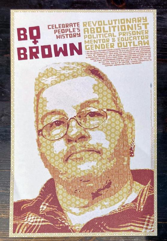 a photograph of Bo Brown in sepiatone