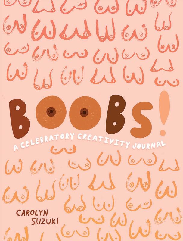 scribbly illustrations of multiple pairs of boobs.