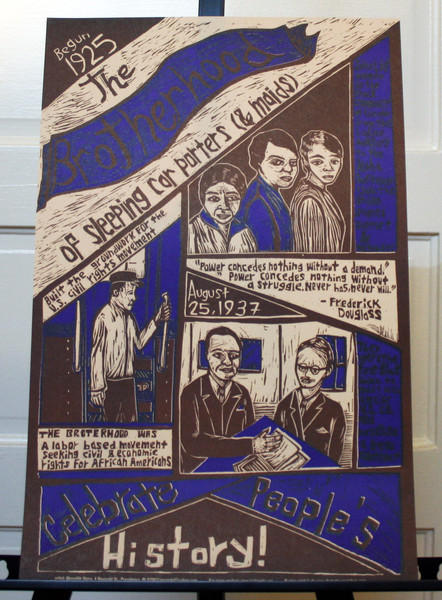 Brotherhood of Sleeping Car Porters labor history poster