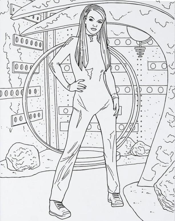 The Official Britney Spears Coloring Book image #4