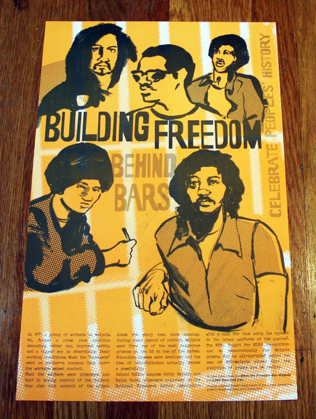 Building Freedom Behind Bars Walpole prison poster