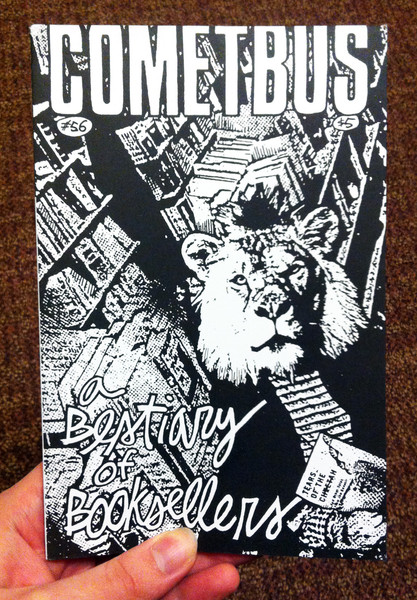 Aaron Cometbus 56 A Bestiary of Booksellers zine cover
