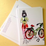 Bike Chakra (four postcards)