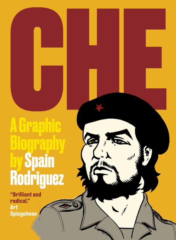 yellow cover with illustration of che with red yellow and white text